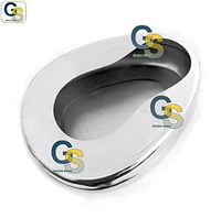 G.S Stainless Steel Bed Pans Adult: 14" X 11 3/8" Best Quality