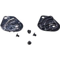 HJC HJ-12 Gear Plate Set for FS-3 Helmet - Black by HJC Helmets