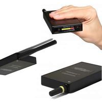 PORTABLE RF SIGNAL BUG DETECTOR WITH BAR GRAPH & VIBRATION MODE TO DETECT RADIO TRANSMITTING BUGGING DEVICES
