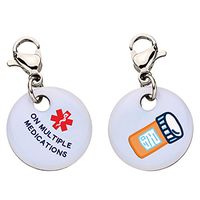Multiple Medications Snap-On Bracelet Charm-Parent (Stainless Steel)