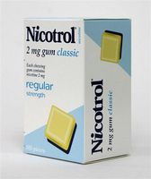 Nicotrol Nicotine Gum Original Classic Flavor 2 Boxes 210 Pieces 2mg
