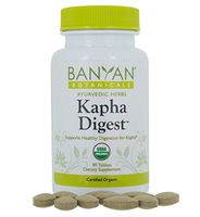 Banyan Botanicals Kapha Digest - USDA Organic, 90 Tablets - Heating & Stimulating - Supports Digestion of Heavy Foods - Trikatu*