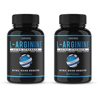 Havasu Nutrition Extra Strength L Arginine - 1200mg Nitric Oxide Supplement for Muscle Growth, Vascularity and Energy - L-Citrulline & Essential Amino Acids to Support Physical Endurance, 2 Pack