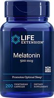Life Extension Melatonin 500 Mcg, 200 Vegetarian Capsules