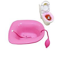 LMEIL Sitz Bath Hip Bath Tub Flusher Bath Basin Fumigation The Toilet Postpartum Care, for Hemorrhoids and Perineum Treatment, Alleviate Vaginal or Anal Inflammation
