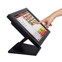 USB VGA Touch Screen LED Monitor POS Stand Restaurant Pub Karaok Retail 15 inch