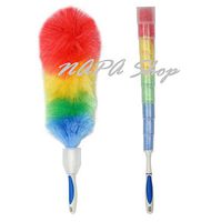 250G Bigger Washable Color Bendable PP Duster Household Electrostatic Dust Cleaning Nine Sets Cover Furniture Clean TOOL 65CM