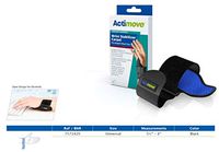 Actimove Wrist Stabilizer Carpal Pre-Shaped Metal Stay Universal Right/Left Black