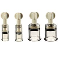 Full Body Massage Cups Natural Nipple Enhancer & Enlargement (4 Cups)