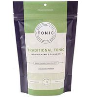 Tonic: Traditional Collagen Peptides & Gut Health Supplement Bone Broth Alternative, Paleo + Keto Friendly, Pasture Raised, Gluten Free, Bulletproof Collagen, Unflavored, 20 Servings