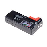Vastar BT168D Digital Battery Tester Electronic Battery Power Measure Checker for 9V 1.5V AA AAA Cell C D