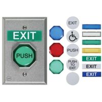 Safety Technology International Universal Button, Pneumatic, 1-5/8 in.
