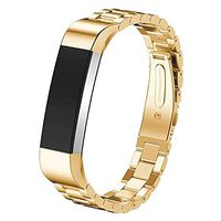 Sunfayzz Compatible Fitbit Alta Bands, Stainless Steel, Metal Replacement Bling Strap Compatible Fitbit Alta & Fitbit Alta HR Smart Fitness Watch