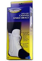 Lightweight Lace-up Ankle Brace in White Size: Extra Large