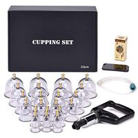 Ventosas De Acupuntura 22 Pcs Set Chinas para Terapia Masajes Celulitis Masaje