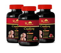 Total Body Cleanse - Cranberry Concentrate 12600mg - Full Body Detox Cleanse for Women - 3 Bottles