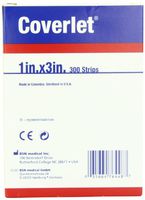 Jobst Beiersdorf Coverlet Fabric, 1x3 Strip, Latex Free, 300-Count