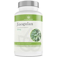 Jiaogulan Extract Supplement, Our Gynostemma Pentaphyllum is Standardized to 98 Percent Gypenosides, Natural AMPK Activator, Non GMO, Gluten Free, 90 Gynostemma Capsules, Vegan