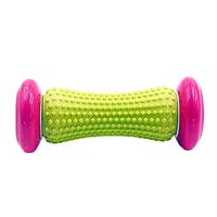 guohanfsh Foot Roller Massage Relief Plantar Fasciitis Therapy Reflexology Back Leg Muscle Massager Pink