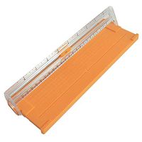 Jieson Christmas Wrapping Paper Cutter Xmas Wrapping Paper Cutting Tools Gift Wrapping Paper Gift Present Wrapping Tool (Orange)