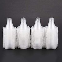 UTENEW 100 Pieces Ear Thermometer Replacement Lens Filters Probe Ear Cover Caps for Thermoscan