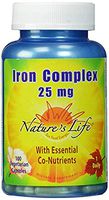 Iron Complex Nature's Life 100 Caps
