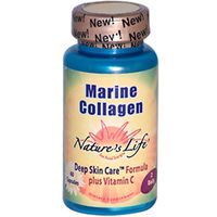 Nature's Life, Marine Collagen, 60 Capsules