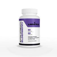 Elderberry Extract Pills for Adults - Immune System Booster from Elderberries - 60 Capsules