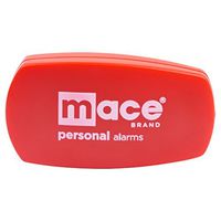 Mace Brand Wearable 130dB Personal Protection Alarm with Emergency Activation Belt Clip Trigger | Black or Red (Red)