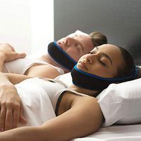 Anti My Snoring Snore Solution, Anti Snoring Snore Chin Strap Large, Anti Snore Snoring Chin Strap Devices for Men Women Kids, Resmed Cpap Supplies Chin Straps, Snore Stopper Chin Strap