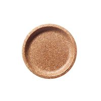 10 Pack Wheat Bran Plates 100% Biodegradable. 7,9" plate Ø 20 cm