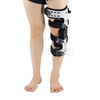 OA Knee Brace Hinged for Arthritis Ligament Medial Knee Support Osteoarthritis Knee Joint Pain Sports Unloading Universal for Left Right Leg (Left)