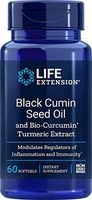 Life Extension Black Cumin Seed Oil with Bio Curcumin 60 Softgels