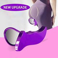 HwaGui Super Kegel Exerciser, Pelvic Floor Muscle and Inner Thigh Exerciser, Hip Trainer Buttocks Correction Beautiful Buttocks Bladder Control Device-Postpartum Rehabilitation, Purple