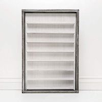 18" X 24" X 1.5" Wood Framed Sign (Letterboard) White – 15112