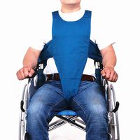 Wheelchair Harness Restraint System, Adult Torso Support Belt to Prevent Elderly/Disabled/Disabled People from Tilting or lowering to Promote Posture Alignment