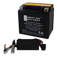 Mighty Max Battery YTX5L-BS Battery Replaces HM Motard F 230 2004-2009 + 12V 1Amp Chargr Brand Product