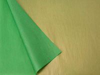 20" x 30" Dark Green & Metallic Gold 2 Sided Tissue Paper (100 Sheets)