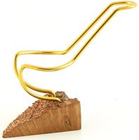 Briar Tobacco Pipe Stand - Flexible Angle - for All Shapes and Sizes - for Single Pipe