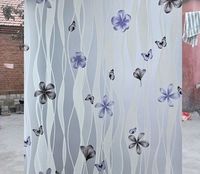 Decorative Films 80cm wide200cm Window Paper Glass Paste Scrub Stickers Toilet Opaque Bathroom cellophane Shading Windows foil - (Color: 6)