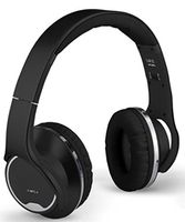 XIT DJ Sound Twist-Out Speaker Bluetooth Headphone, Black