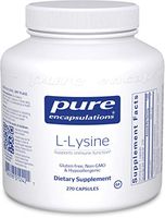 Pure Encapsulations - l-Lysine - Hypoallergenic Supplement Helps Maintain Healthy Arginine Levels and Immune Function - 270 Capsules