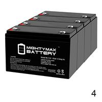Mighty Max Battery 6V 12AH F2 Replacement Battery for Streamlight Litebox SL40-4 Pack Brand Product