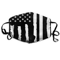 Stand for The Flag Kneel for The Cross Distressed American Flag Dust Mask,Washable and Reusable Cleaning Gardening Outdoor Activities Warm Windproof Mask