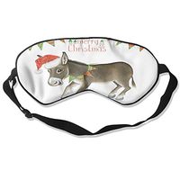 Dominick The Donkey Pure Silk Sleeping Mask Reusable Cold to Improve Sleep Relief Edema Eyestrain Fatigue Fatigue Headache and Tension Best Men and Women Eye Mask