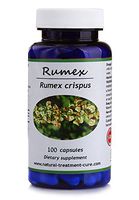 Hekma Center Pure Yellow Dock Root - Rumex Crispus - 100 Capsules for Liver Cleansing - Vegan