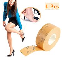 Heel Tape - First Aid Waterproof Heel Grips Protector for Shoes, Foot Cushion Pads Prevention for Wear-Resistant Prevention Blister, Chafing, Friction, 5.5 Yards/1 Roll (1)