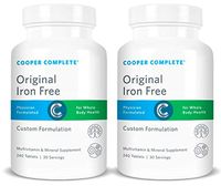 Cooper Complete - Original Multivitamin Iron Free - Daily Multivitamin and Mineral Supplement - 60 Day Supply