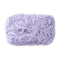 YESMAEA Crinkle Cut Paper Shred Filler Crinkle Confetti for DIY Gift Wrapping & Basket Filling,Light Purple