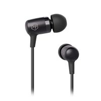 SONICAST DIRAC-S501/BK - Dirac Plus MK2 (Iron Black) - Earbuds Headphones - with Case and Clip